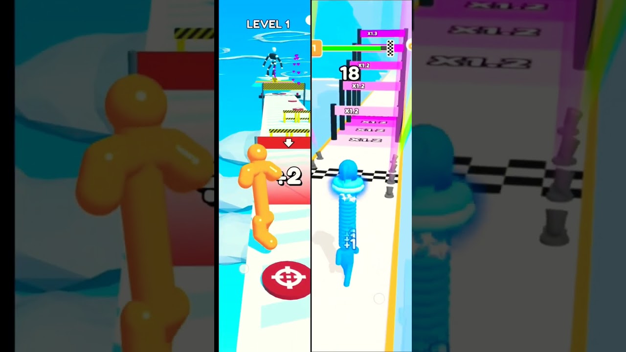 Long Neck Run Vs Tall Man Run Game Video 