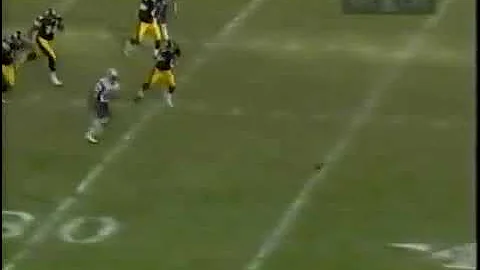 2001 AFCCG FG block A.Harris ret for TD  3rd Qtr1