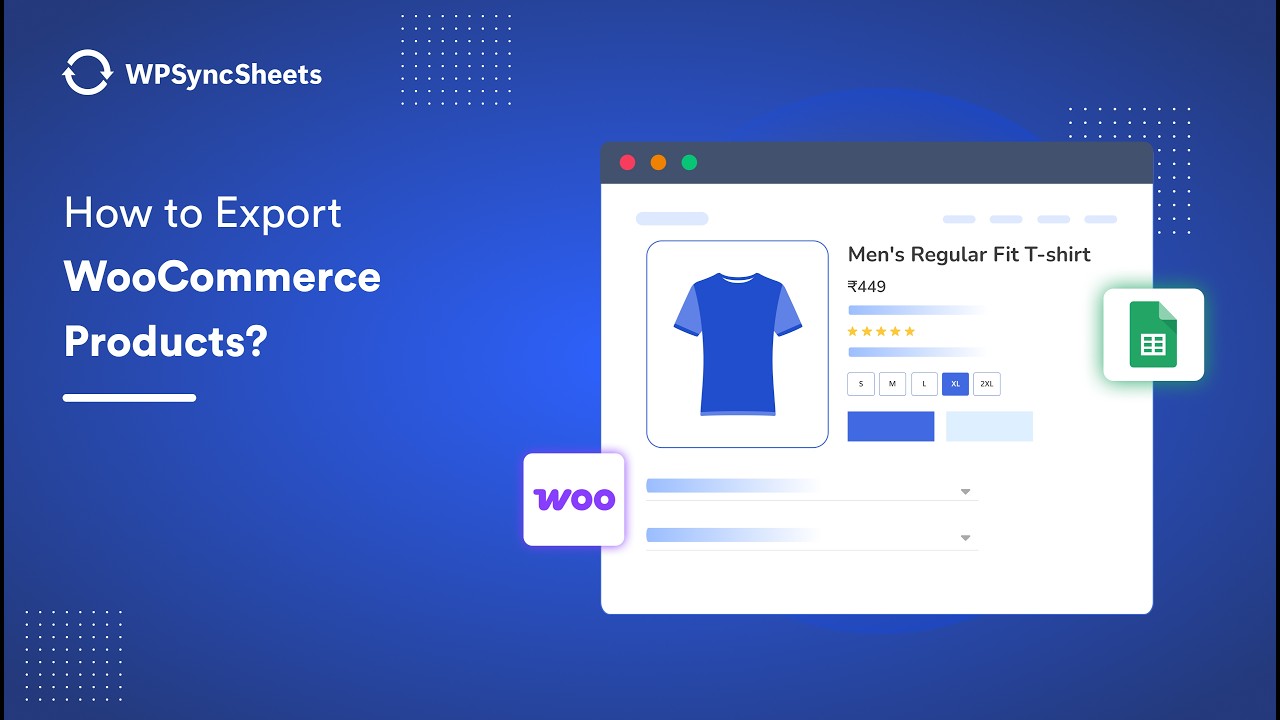 How to Export WooCommerce Products to Google Sheets | WPSyncSheets For ...