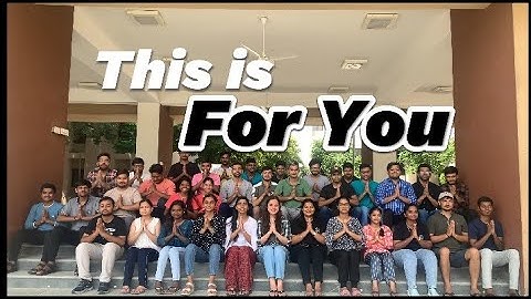 MSc. Mathematics Batch of 2023-25 | IIT Gandhinagar | Video by Komal and Kisan #iit