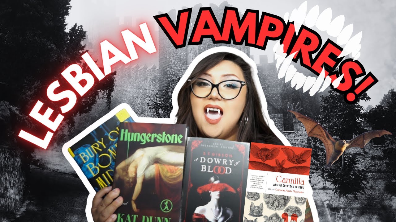 Reading LESBIAN VAMPIRE Books🩸| A Dark & Queer Reading Vlog📚