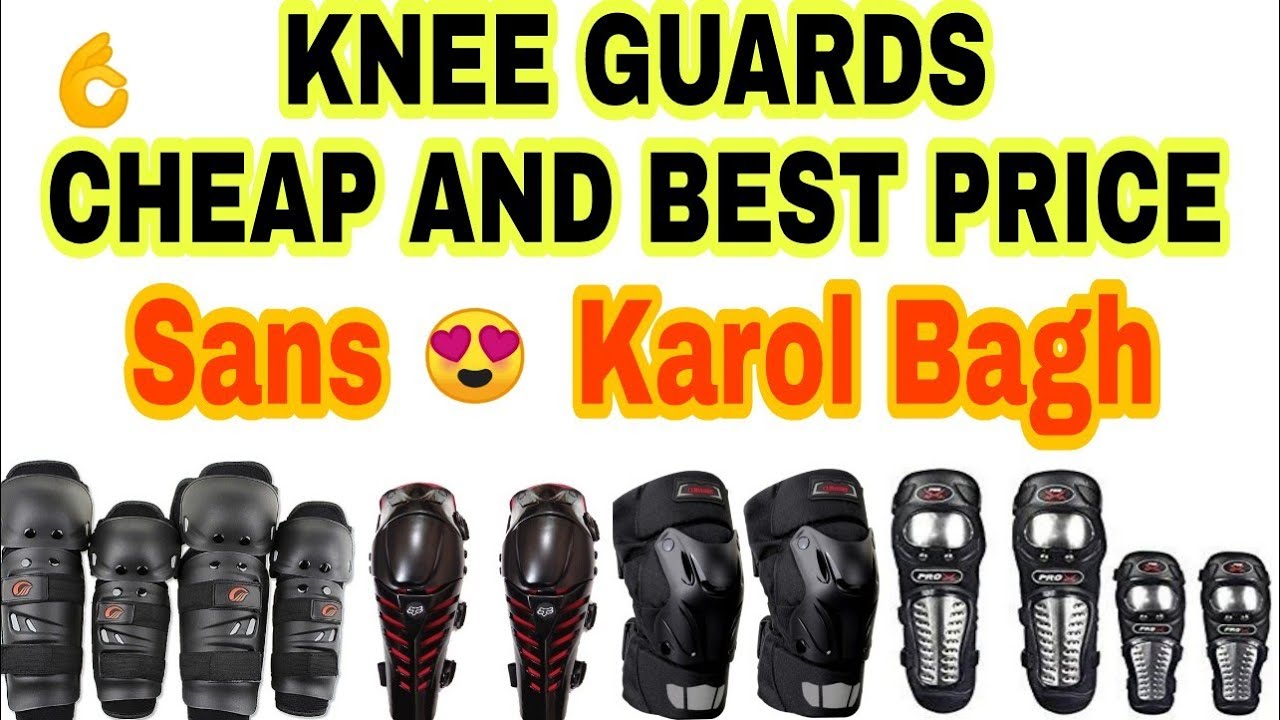 CHEAP AND BEST KNEE GUARDS BIKE ACCESSORIES KAROL BAGH JD VLOGS