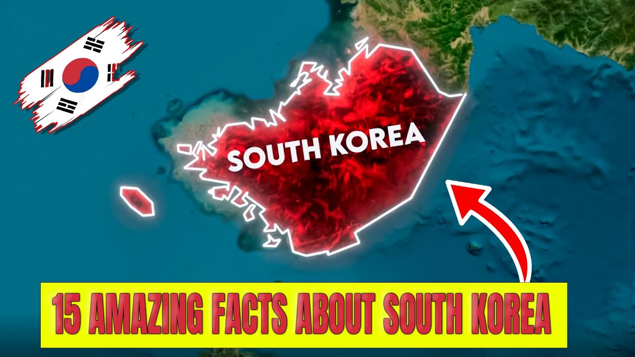 15 удивительных географических фактов о Южной Корее | Map Crush