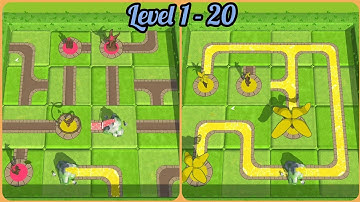 Connect Trees Garden (Level 1 - 20) Android Gameplay #1