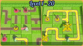 Connect Trees Garden (Level 1 - 20) Android Gameplay #1 screenshot 3