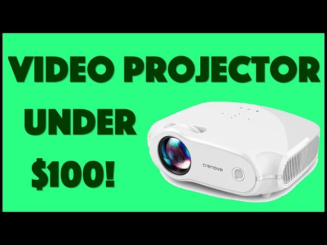Crenova XPE498 Mini Video Projector [Test and Review] - YouTube