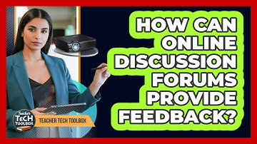 How Can Online Discussion Forums Provide Feedback?