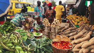 Exploring Inside Oba Market Benin City Nigeria. Prices of Chicken and Some Foodstuff
