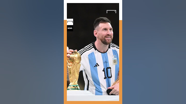 ANSAGE! Messi überrascht nach WM-Titel #shorts