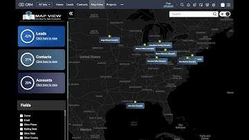 Gain Insights and Improve Your Sales Strategy with Map View for Zoho CRM: Demo