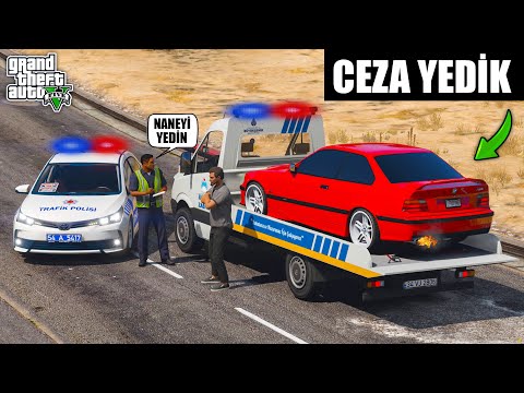 EGZOZDAN CEZA YEDİK !! POLİS ARABAMI BAĞLADI - GTA 5 GERÇEK HAYAT #8