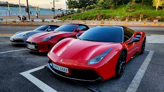 Ferrari Spider & Jaguar F-Type & Porsche 718 Boxter GTS | Carspotting EXS 2024