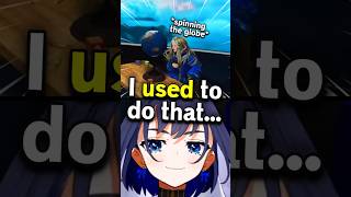 Kronii Watches Diana Play With The Globe, And It Reminds Her Of Her Childhood..