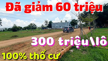 Đất full thổ cư giá rẻ 300 triệu đường lộ giới 20m gần Vinamilk Mộc Bài Bến Cầu Tây Ninh