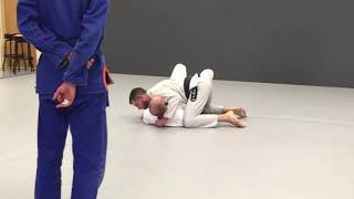 Clock choke from side control