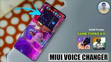 Install Any Device ( MIUI Voice Changer ) Game Turbo 4.0 🎮 || Live proof