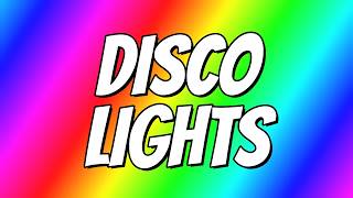 Disco Lights [3H44] – Nightclub Light Show with Dance Music (Fade to Black)