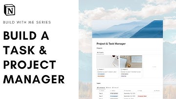 How to build Project & Task Manager in Notion? ( + free template)