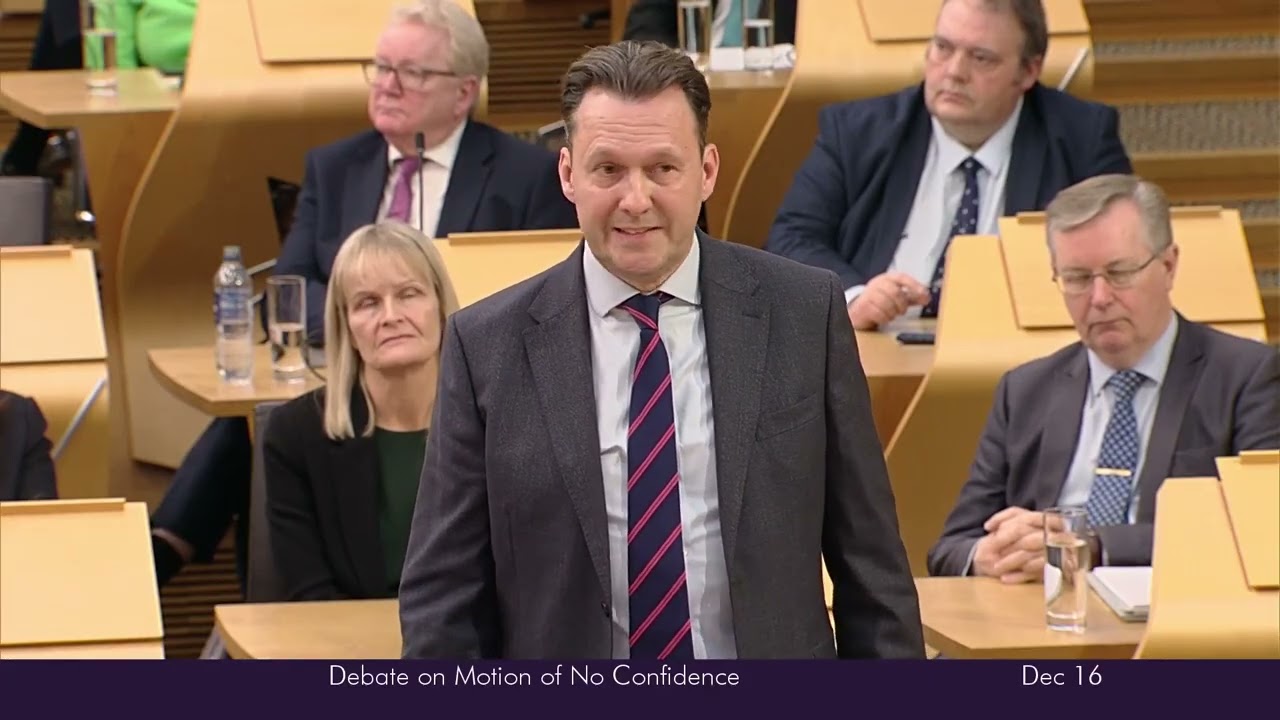 Motion of No Confidence - 16 December 2025