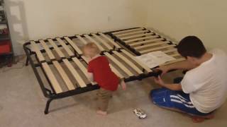 Putting Together the Lycksele IKEA Futon | Sofa Bed