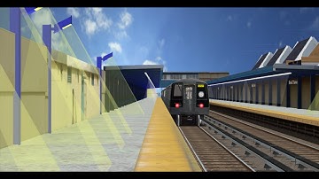 OpenBVE - R110B (S)huttle to Broad Channel