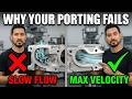 Why Your Cylinder Head Porting is Killing Velocity | The Short Side Turn Problem