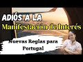 Nuevas reglas para entrar a portugal 2024