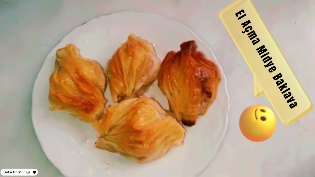 Ev Yufkasından Midye Baklavası ve Sütlü Nuriye Nasıl Yapılır Nefis Yemek Tarifleri Göksel’in Mutfağı