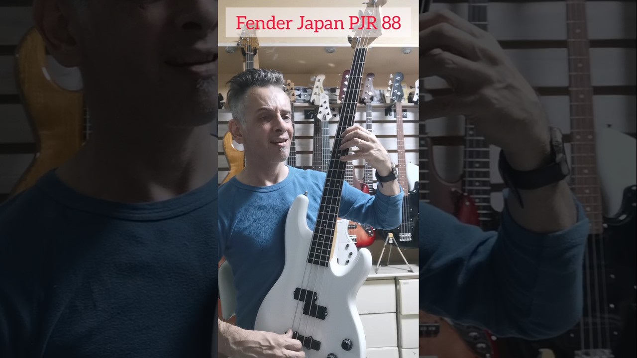 BASS HUNTER LOG Fender Japan PJR 88 #bass #soundcheck #bassplayer #test #music #bassist #fender