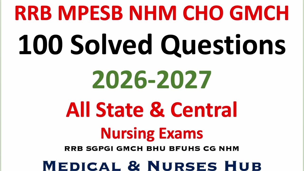 Midwifery & Gynaecology Class Top 1000 MCQS Questions