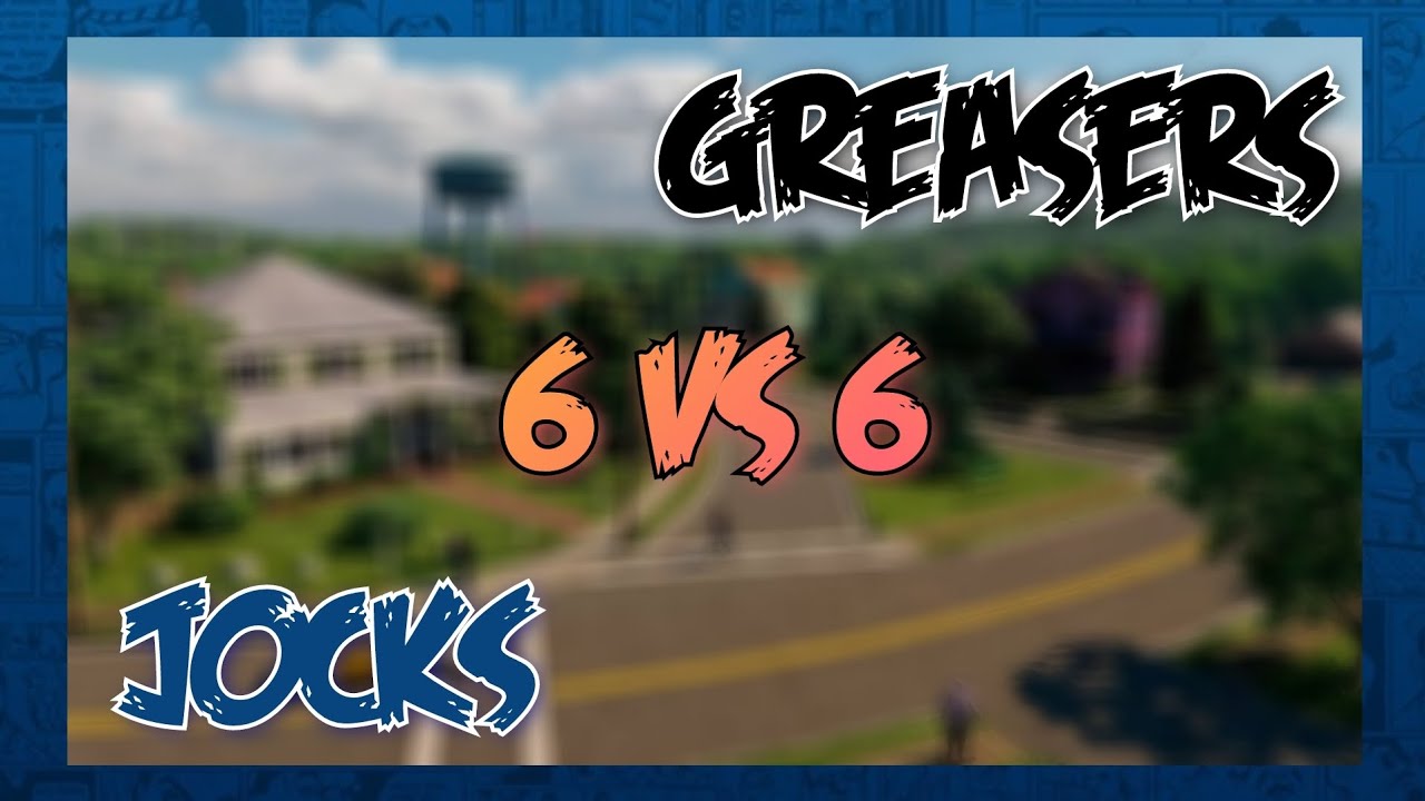 Bully AE: Jocks (Ted Stats) Vs Greasers (Johnny Stats) [No Leaders]