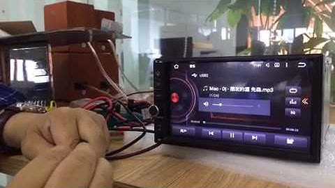 Pumpkin RQ0264 use the 3G dongle and USB stick from the rear USB cable