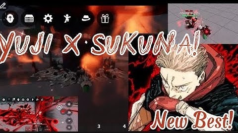 **NEW* Yuji X Sukuna 💪✴️ || Op ,Dismantle. Barrage,Black Flash,Domain,Fuga || Best Tsb Script