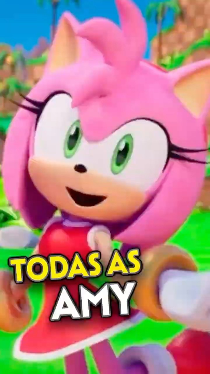 evolução da Amy rose