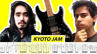 Video thumbnail of "Mateus Asato - Kyoto Jam (with TABS) - by Riff_Hero"