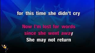 Baby's Gotten Good At Goodbye - George Strait (KARAOKE)