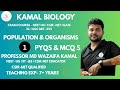 Population and Organism -1|NEET-UG| CSIR NET| GATE | KAMALBIOLOGY| MD WAZAIFA KAMAL