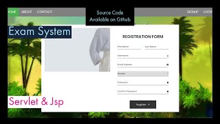Mock Multiple Choice  Exam System  Using Java || Servlet || Jsp || Mysql