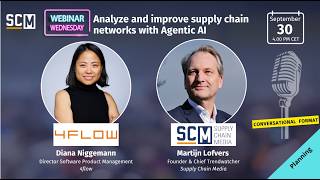 Full SCM Webinar Wednesday | Supply chain networks with AI - 4flow (September 30, 2026) Update