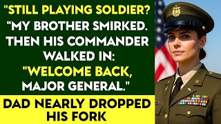 Full My Brother Mocked Me — Then His Commander Saluted Me as ‘Major General’ in Front of Everyone News