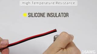 1/2/5M Copper Wire Silicone Rubber Cable Soft 30 28 26 24 22 20 18 16 1 screenshot 2