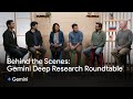 Gemini Deep Research Roundtable |  A conversation with the Google engineers who built it