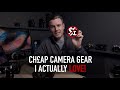 Cheap camera gear i actually love and use daily! Save money on expensive gear!