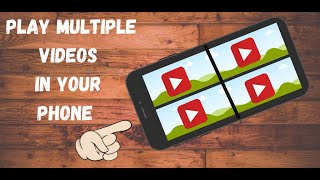 HOW TO PLAY MULTIPLE VIDEOS IN ONE SCREEN !! #WITHME !! screenshot 3
