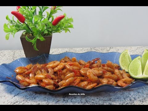 Vídeo: Como Fritar Camarão