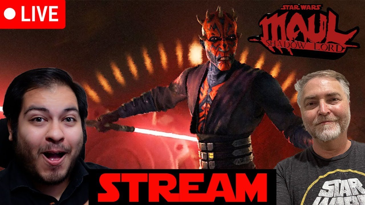 Star Wars: Maul Shadow Lord Teaser Trailer LIVE Stream • Animation • Sam Witwer • The Clone Wars •