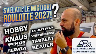 ROULOTTE al Salone del Camper 2026 *Anche novità*