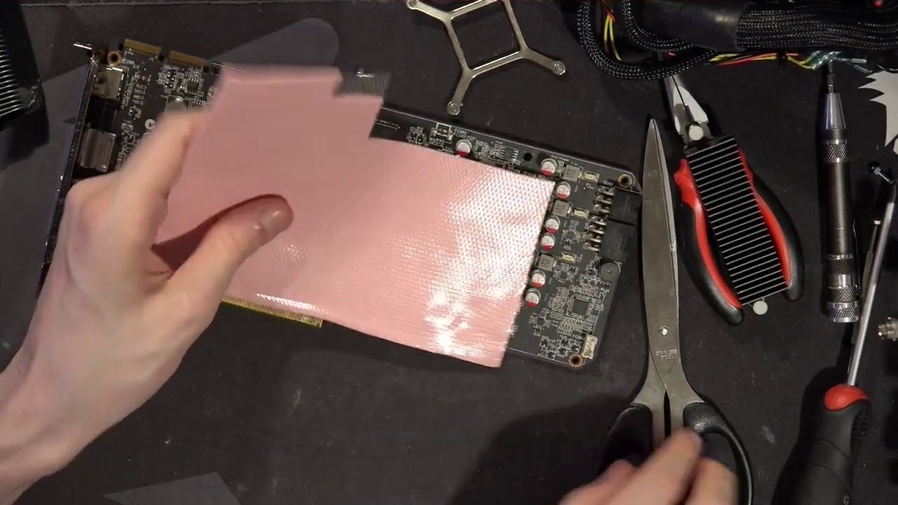 ASUS HD 5850 DirectCU re-assembly + rambling