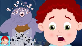 Hungry Monster Got Hundred Eyes + More Zombies Cartoon Songs for Toddlers