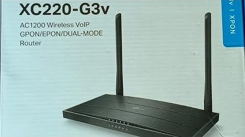 TP Link XC220-G3v Router Configuration in PPPOe mode And Unboxing it